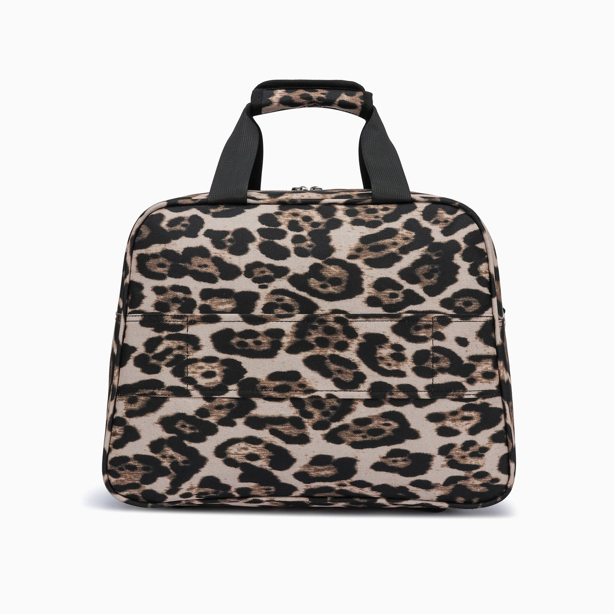 Leopard — Fantana Prints flight bag, back