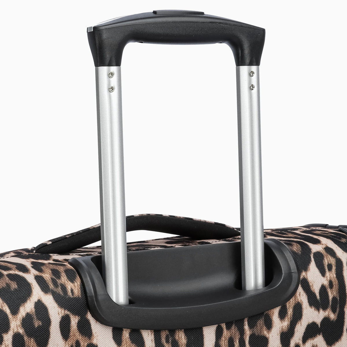 Leopard — Fantana Prints soft case, telescopic handle, close-up