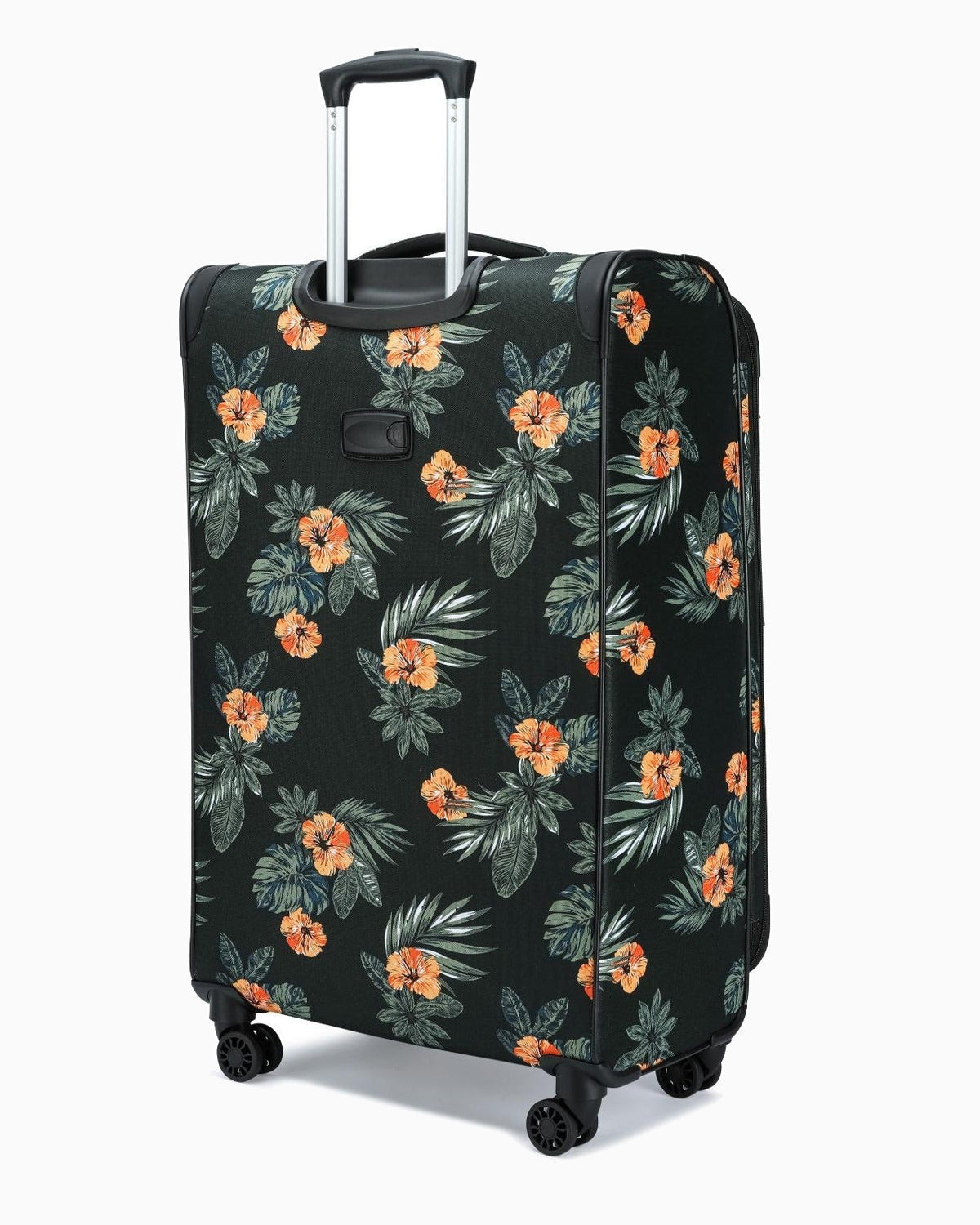 Floral — Fantana Prints soft case, front, three-quarter view