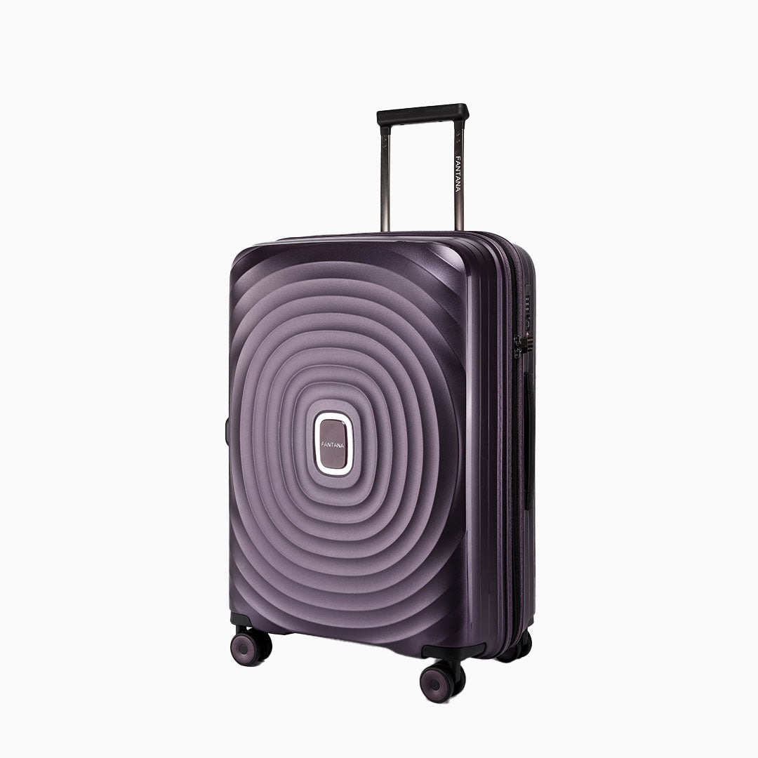 Heather — Iceland II polypropylene suitcase, 55cm cabin