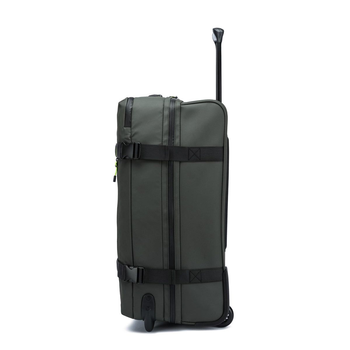 Olive — Voyager Rolling Bag, side