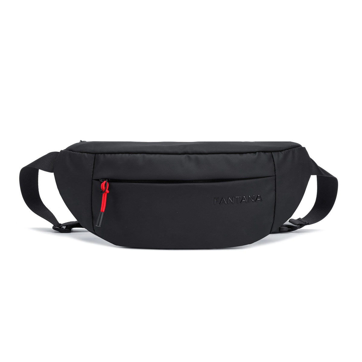 Charcoal — Voyager Waist Bag, front