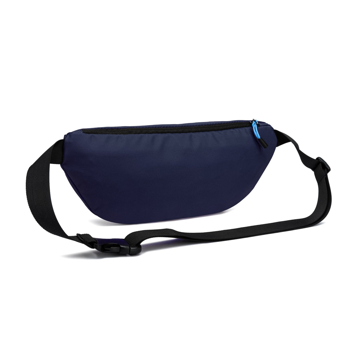 Navy — Voyager Waist Bag, three-quarter view