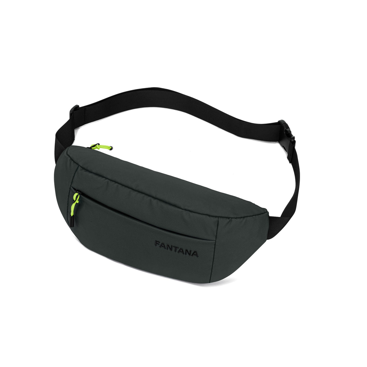 Olive — Voyager Waist Bag, three-quarter view