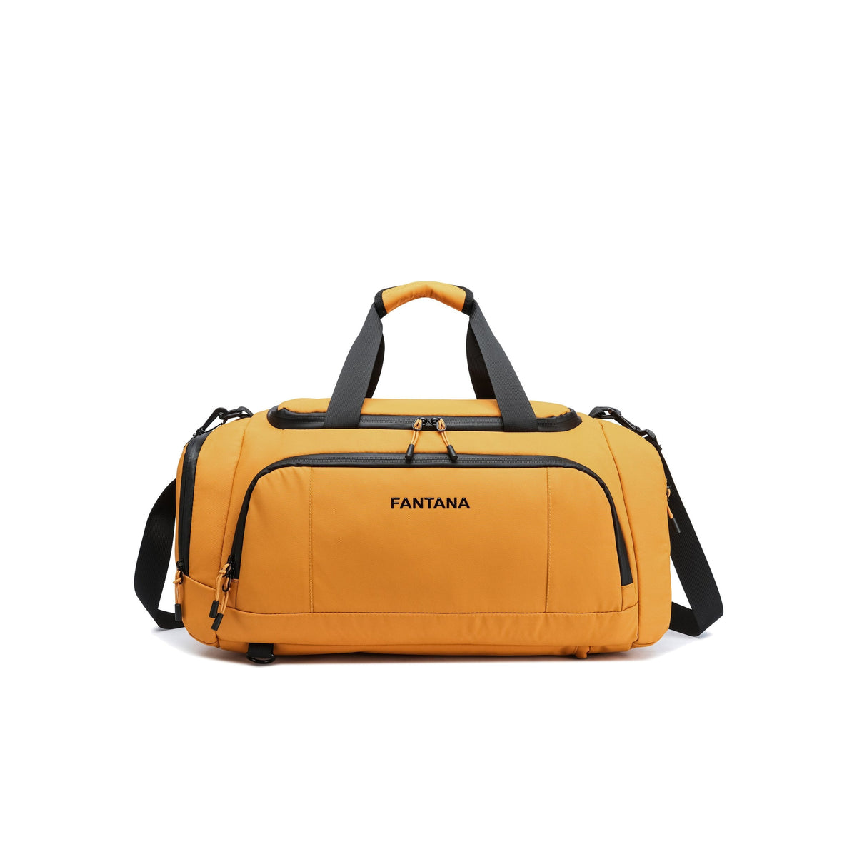 Mustard — Voyager Holdall, three-quarter view