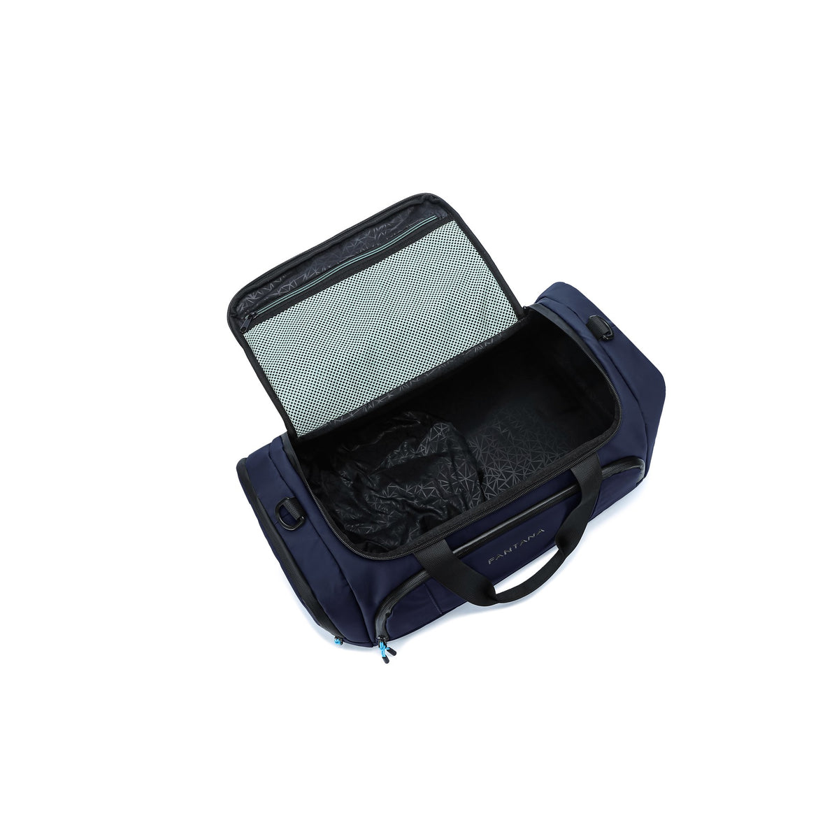 Navy — Voyager Holdall, interior