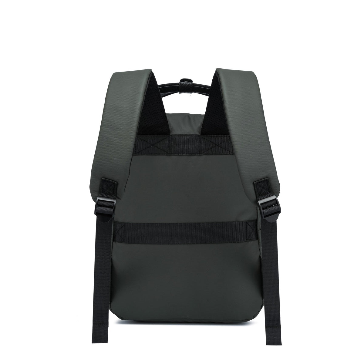 Olive — Voyager Backpack, back and shoulder straps