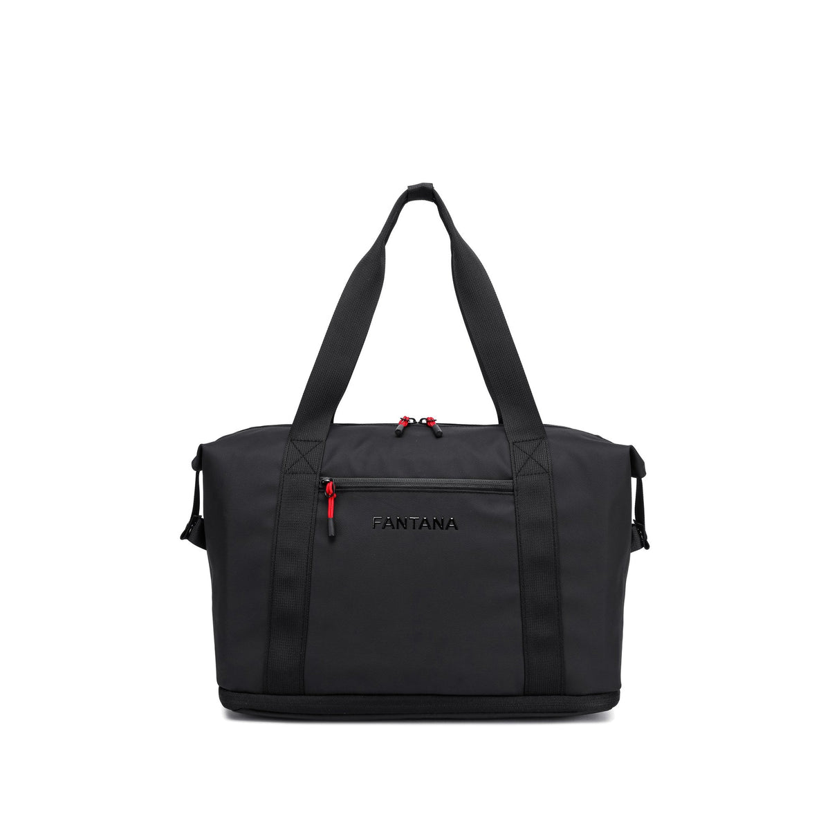 Charcoal — Voyager Shoulder Bag, front