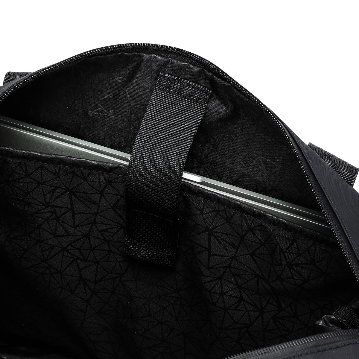 Charcoal — Voyager Shoulder Bag, trolley sleeve
