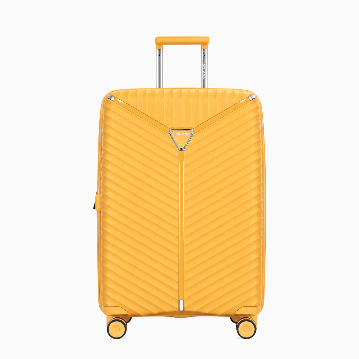 Sherbet Lemon — Mars hard shell suitcase, 55.5cm cabin, front