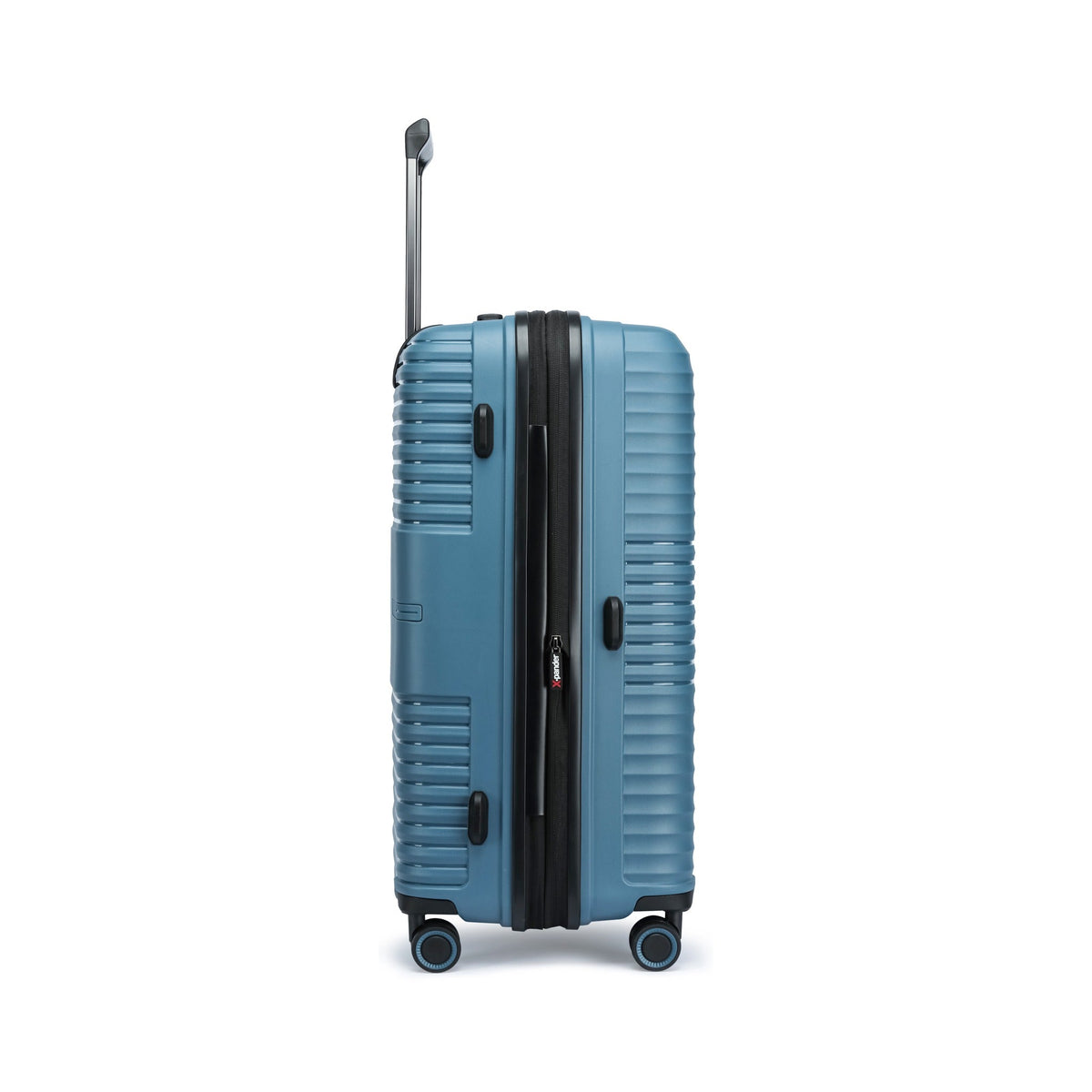 Slate — Ridge hard shell suitcase, 55cm cabin, side