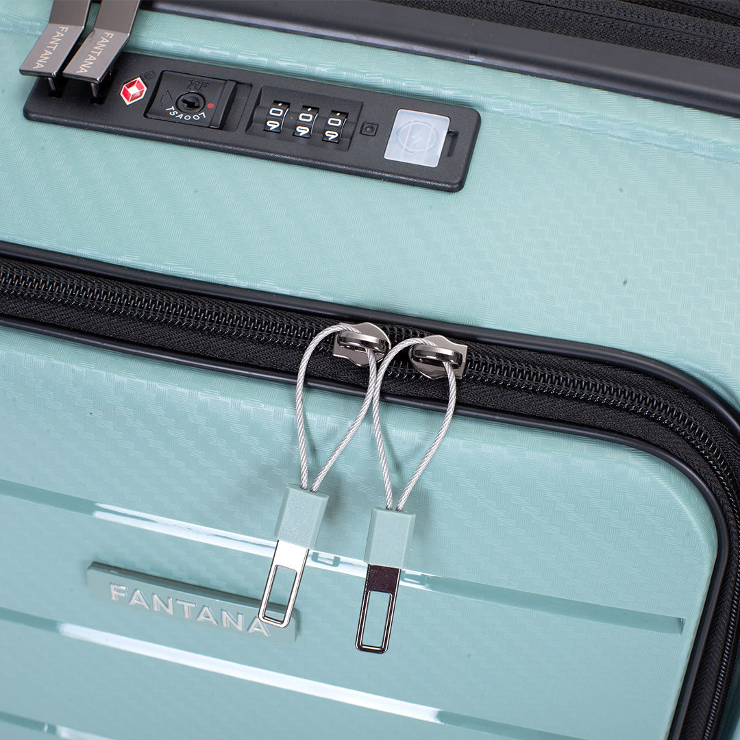Aqua — Matrix hard shell suitcase, 69.5cm medium, detail