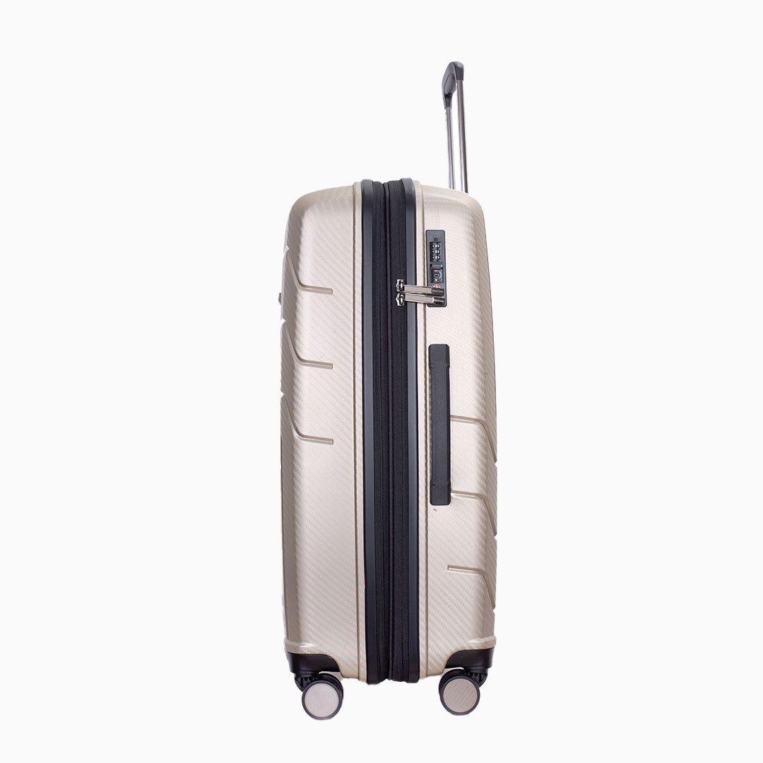 Champagne — Matrix hard shell suitcase, 56cm cabin