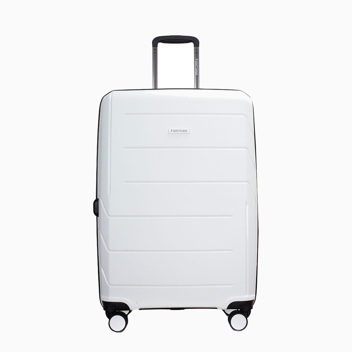 White — Matrix hard shell suitcase, 78.5cm large