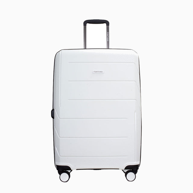 White — Matrix hard shell suitcase, 78.5cm large