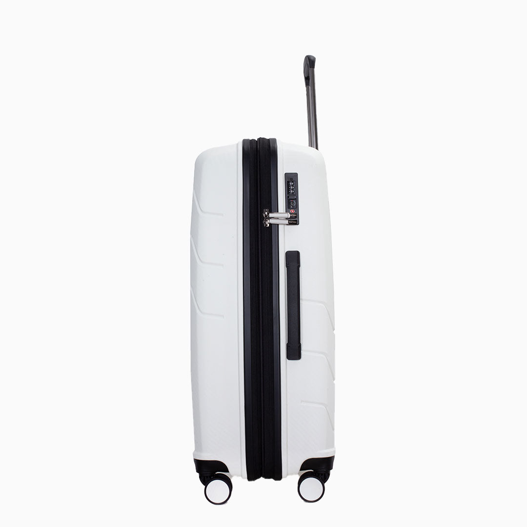 White — Matrix hard shell suitcase, 78.5cm large
