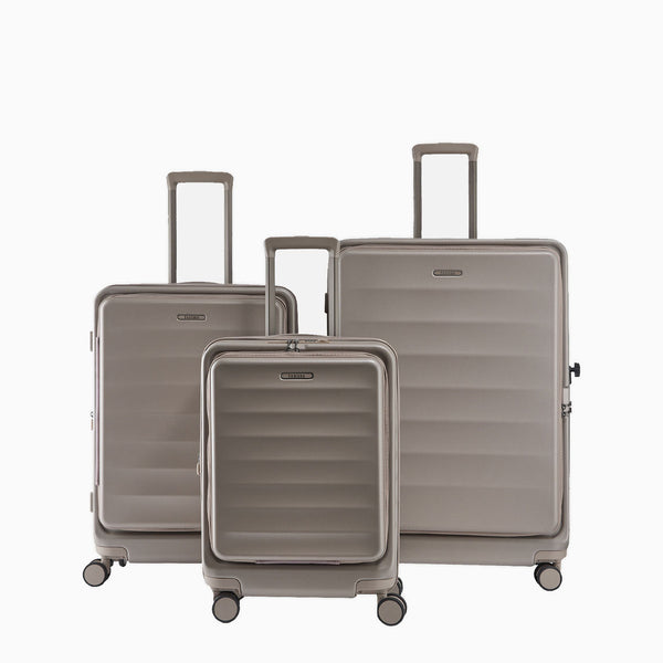 Champagne — Phoenix hard shell suitcase, set of 3