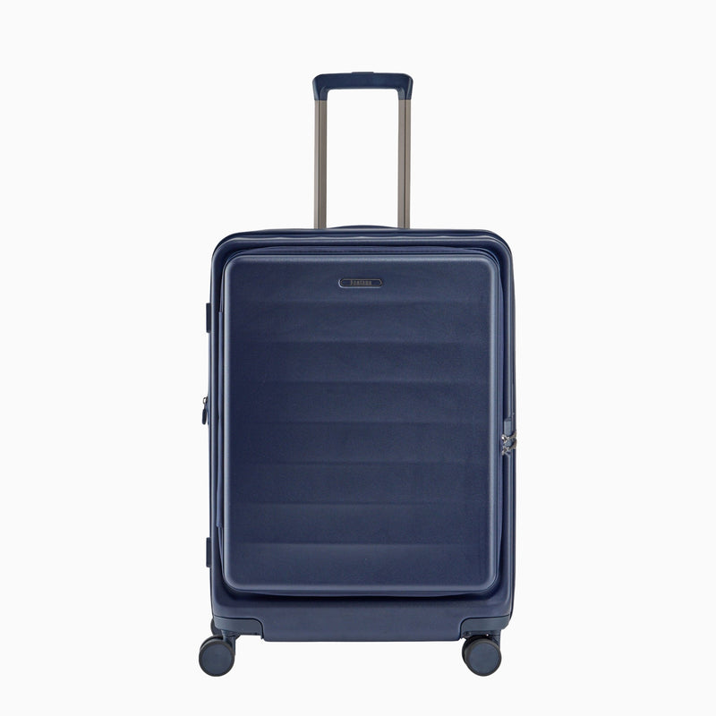 Navy — Phoenix hard shell suitcase, 77cm large