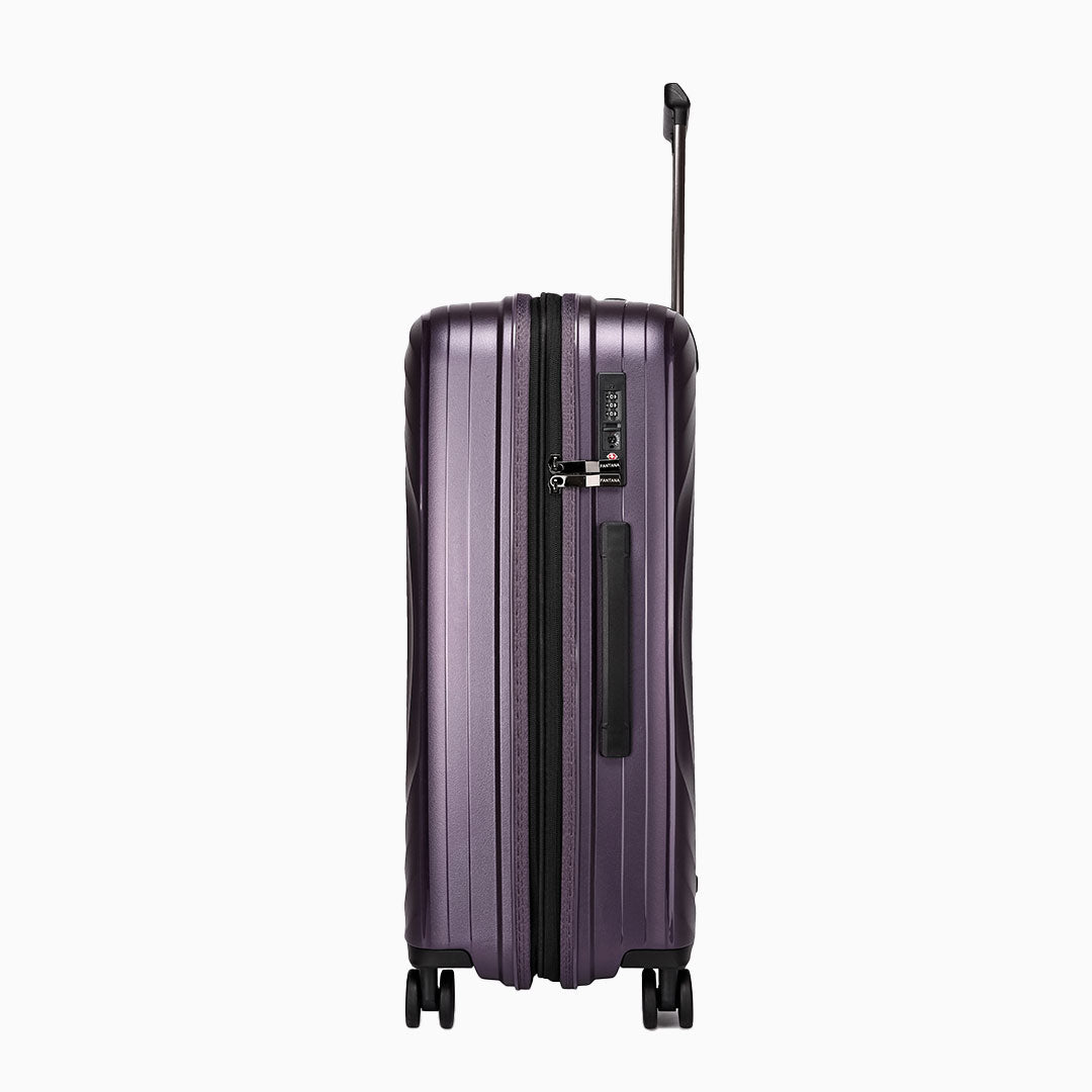 Heather — Iceland II polypropylene suitcase, 66cm medium