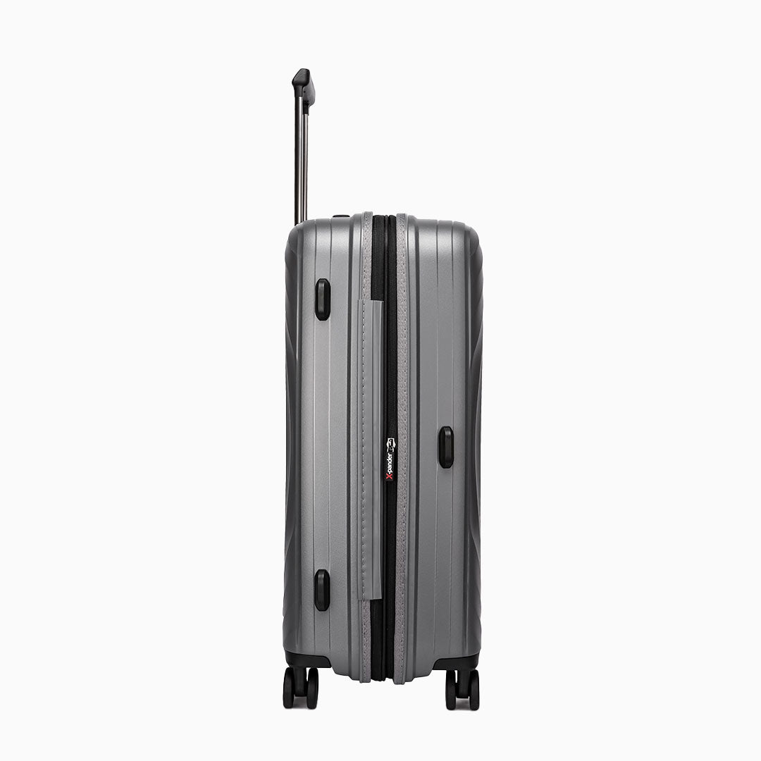Slate — Iceland II polypropylene suitcase, 66cm medium