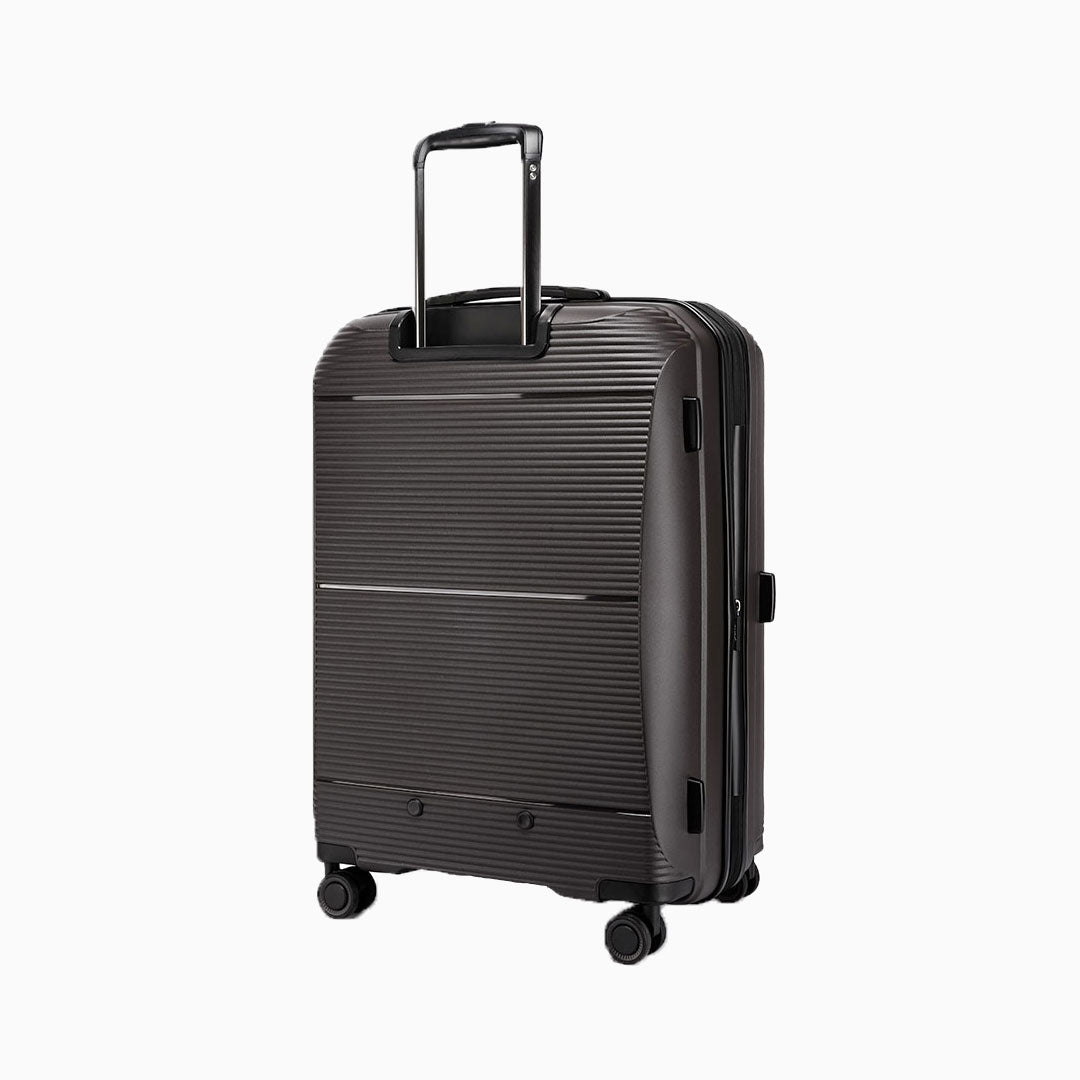 Graphite — Dallas hard shell suitcase, 68cm medium, front