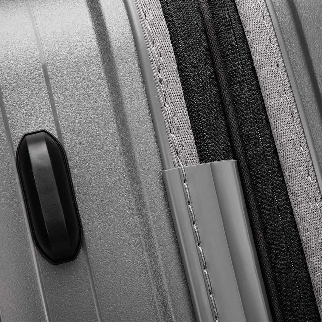 Slate — Iceland II polypropylene suitcase, 55cm cabin, detail