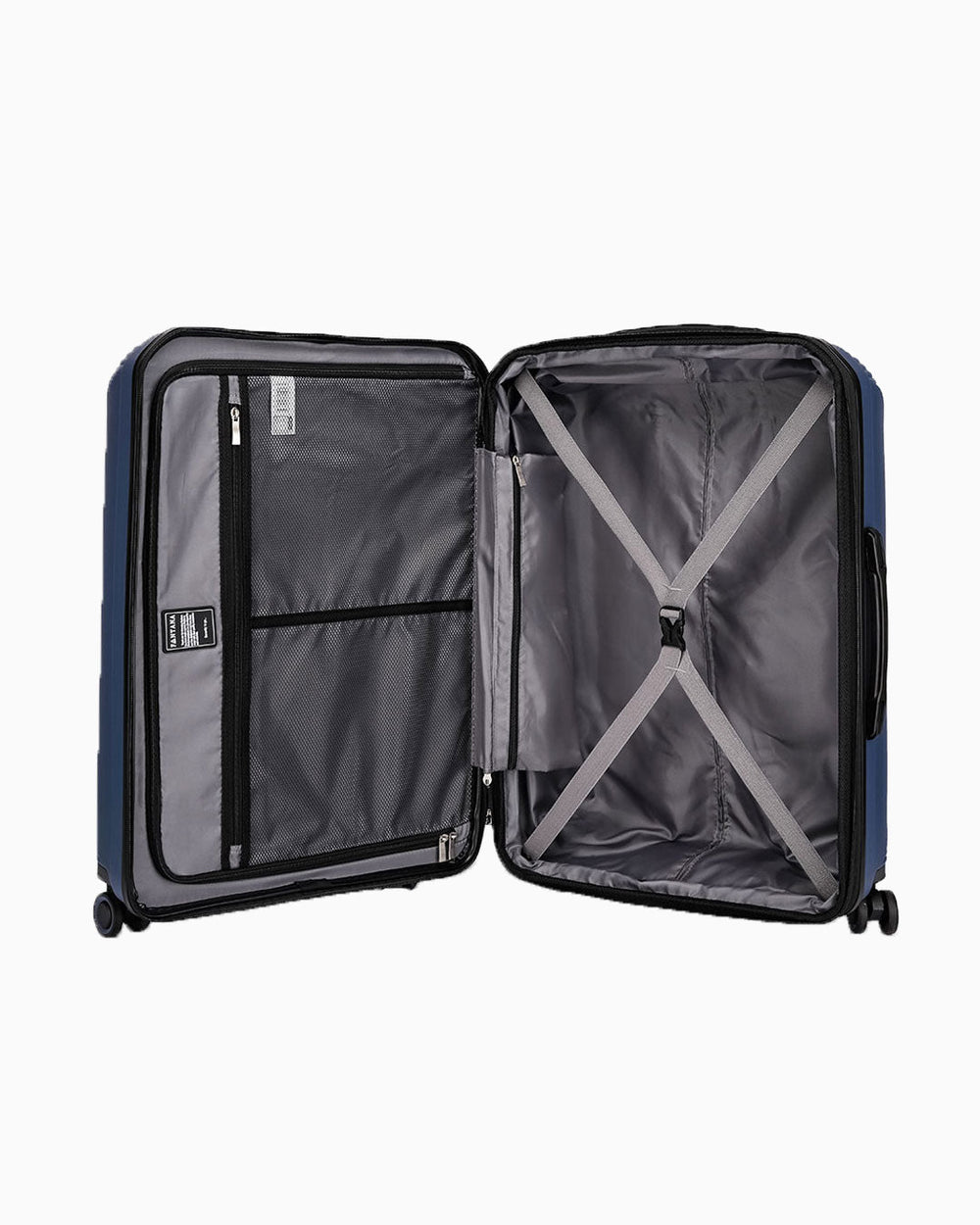 Dallas hard shell suitcase, 78.5cm large, open
