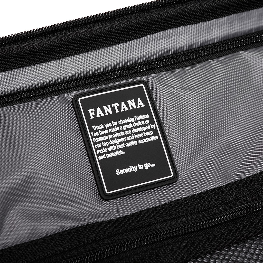 Slate — Iceland II polypropylene suitcase, 55cm cabin, detail