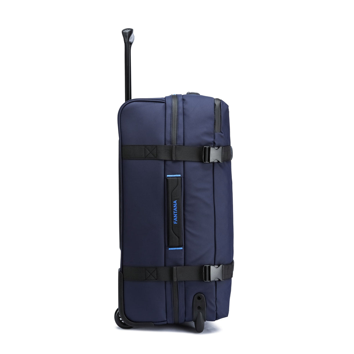 Navy — Voyager Rolling Bag, side