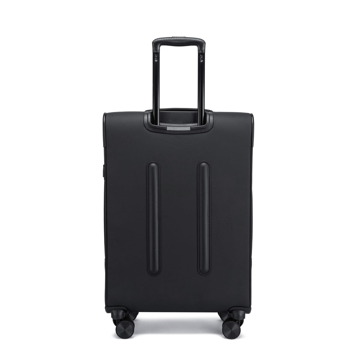 Charcoal — Voyager Spinner Trolley Case, back
