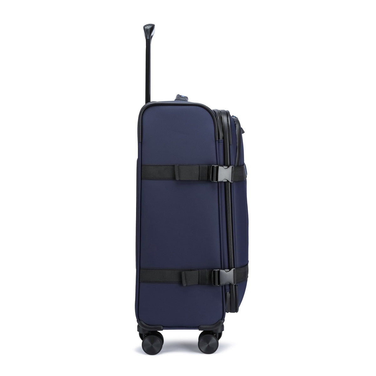 Navy — Voyager Spinner Trolley Case, side