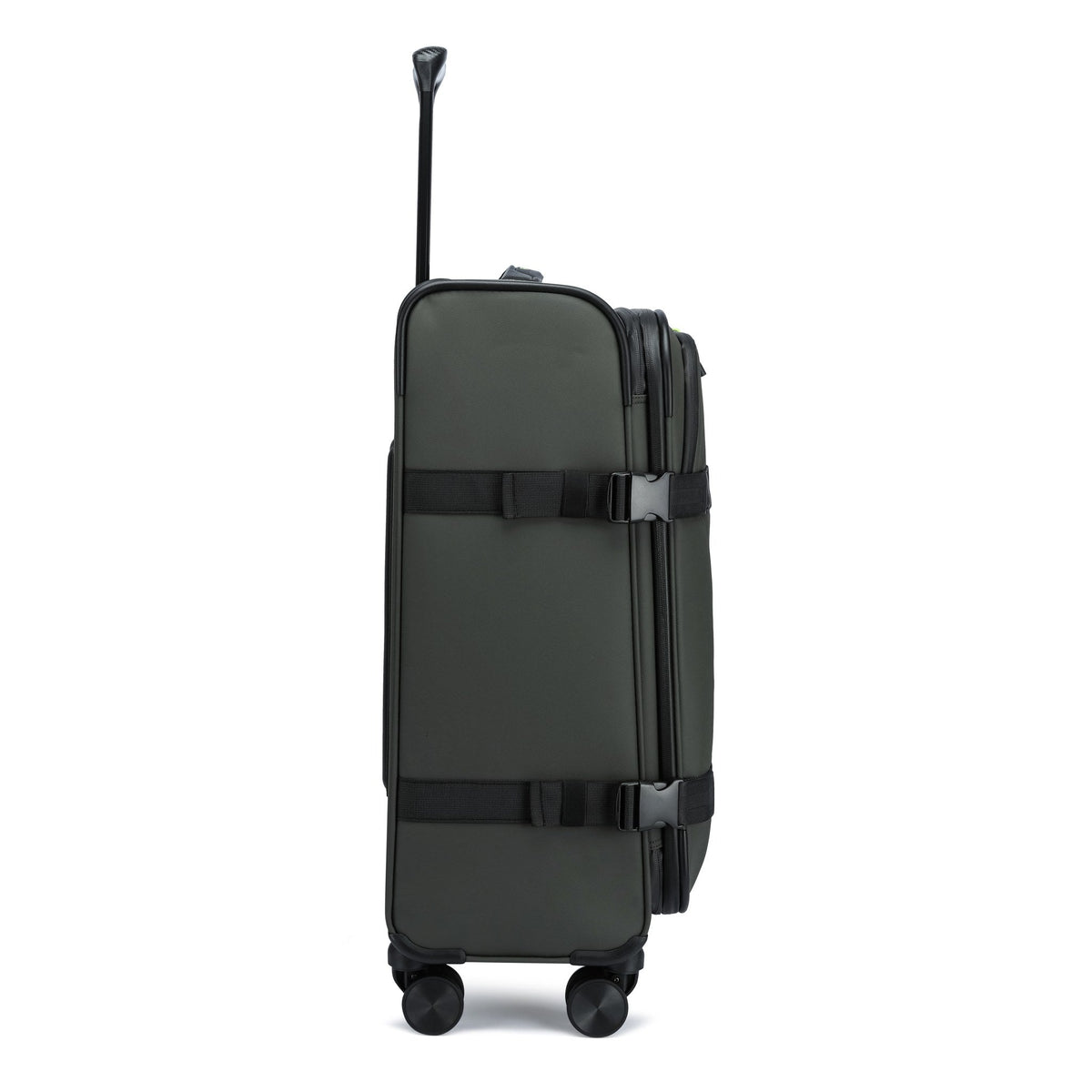 Olive — Voyager Spinner Trolley Case, side