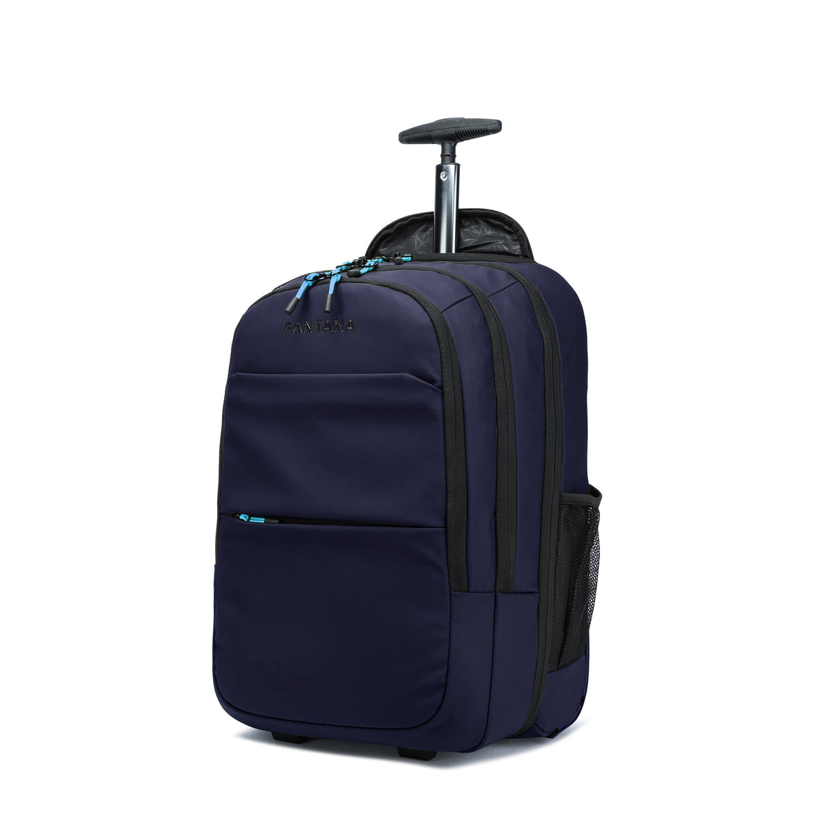Navy — Voyager Backpack Trolley, three-quarter view