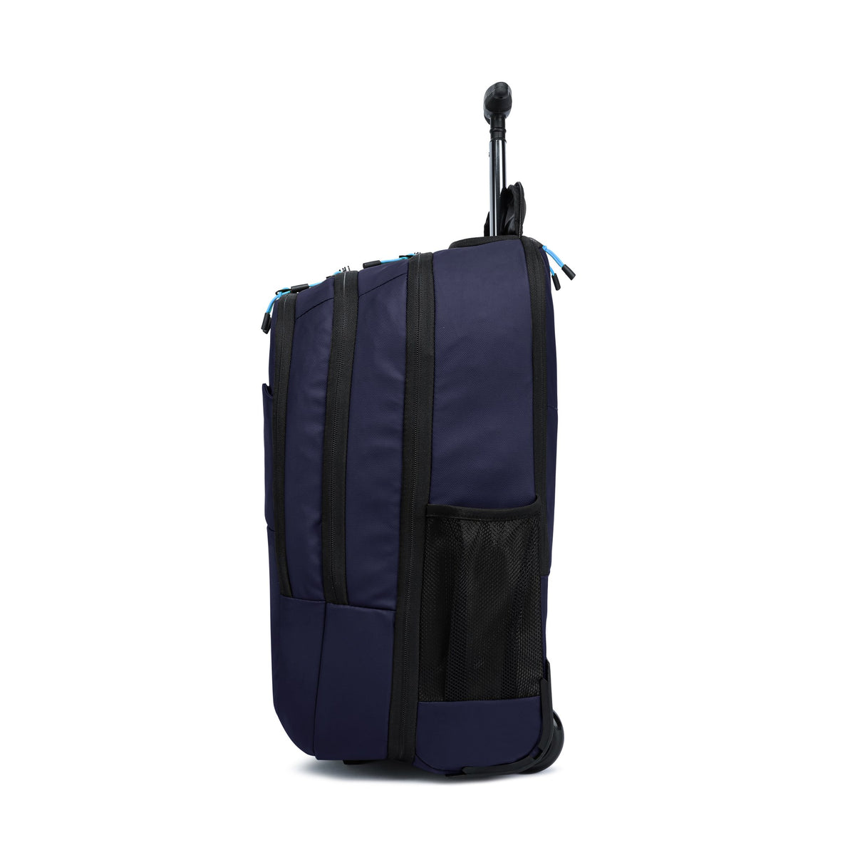 Navy — Voyager Backpack Trolley, side