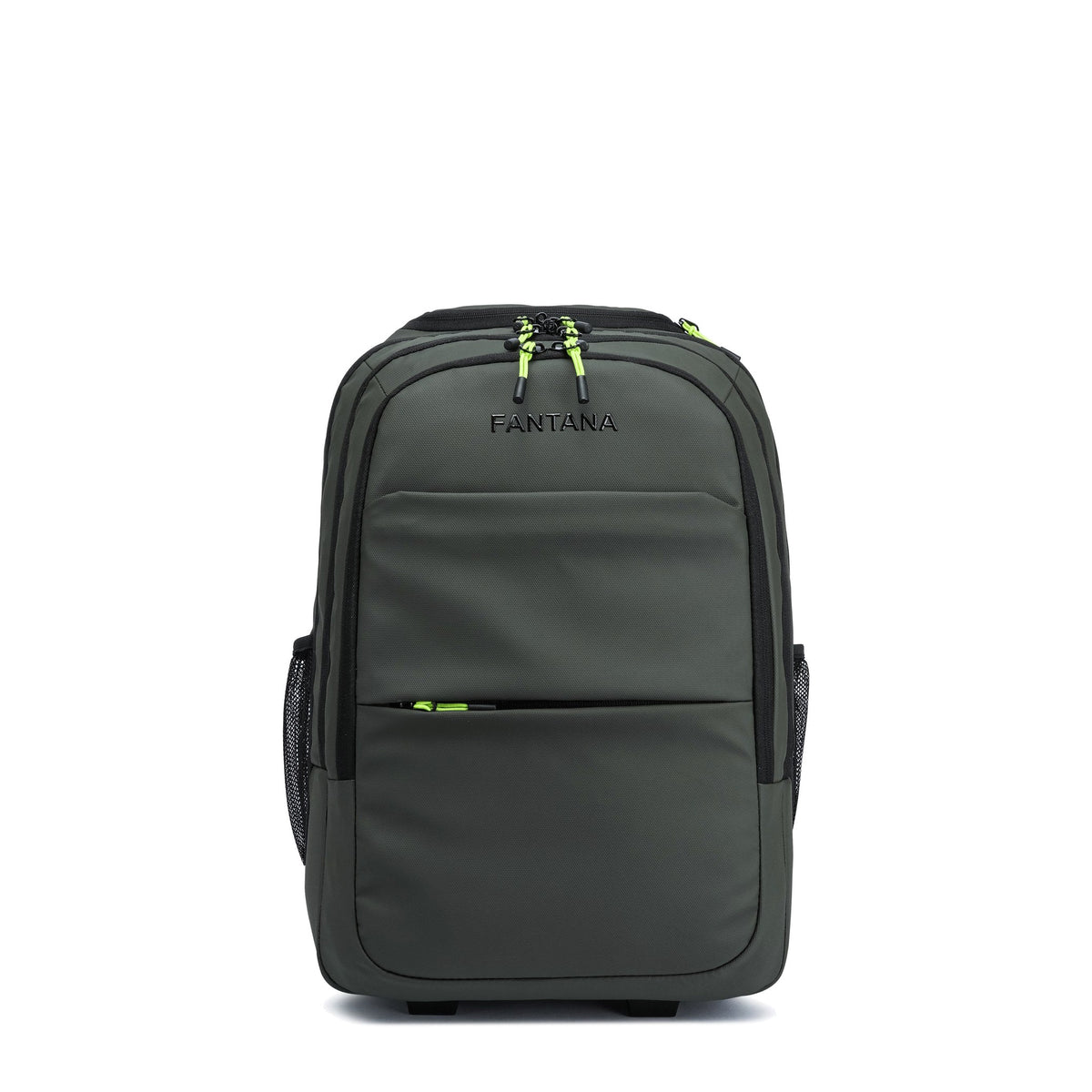 Olive — Voyager Backpack Trolley, front