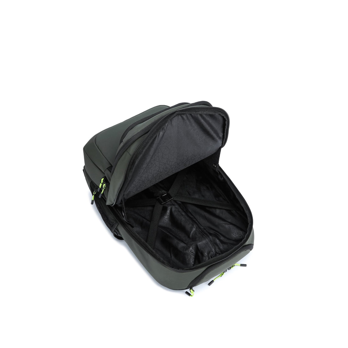 Olive — Voyager Backpack Trolley, interior
