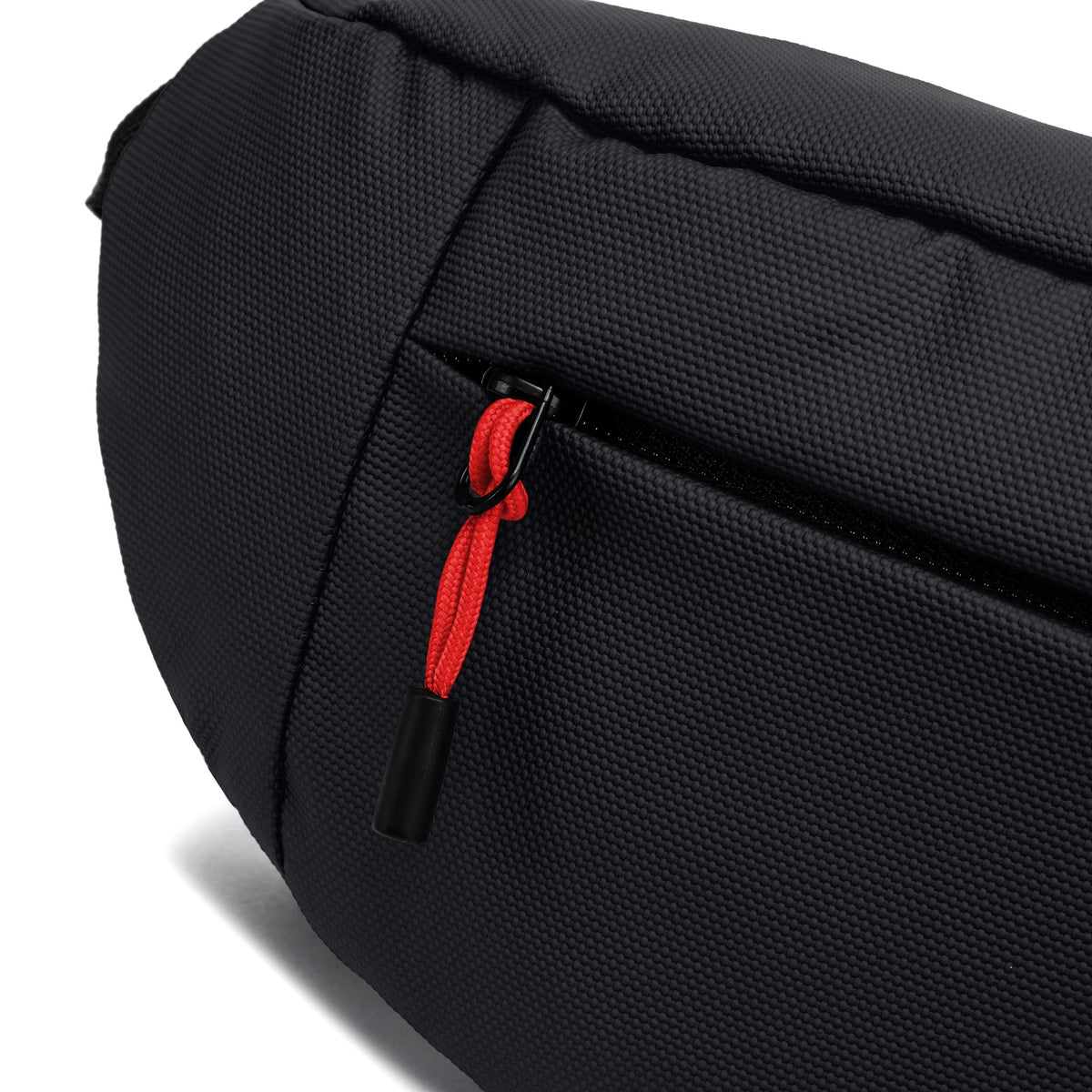 Charcoal — Voyager Waist Bag, three-quarter view