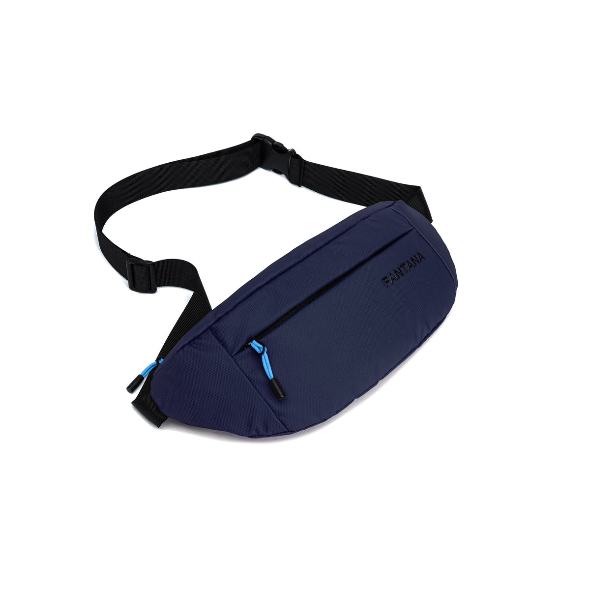 Navy — Voyager Waist Bag, front
