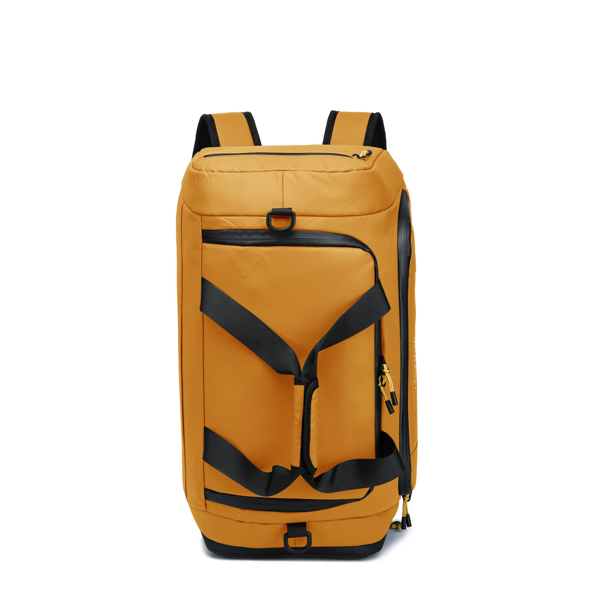 Mustard — Voyager Holdall, worn as a backpack
