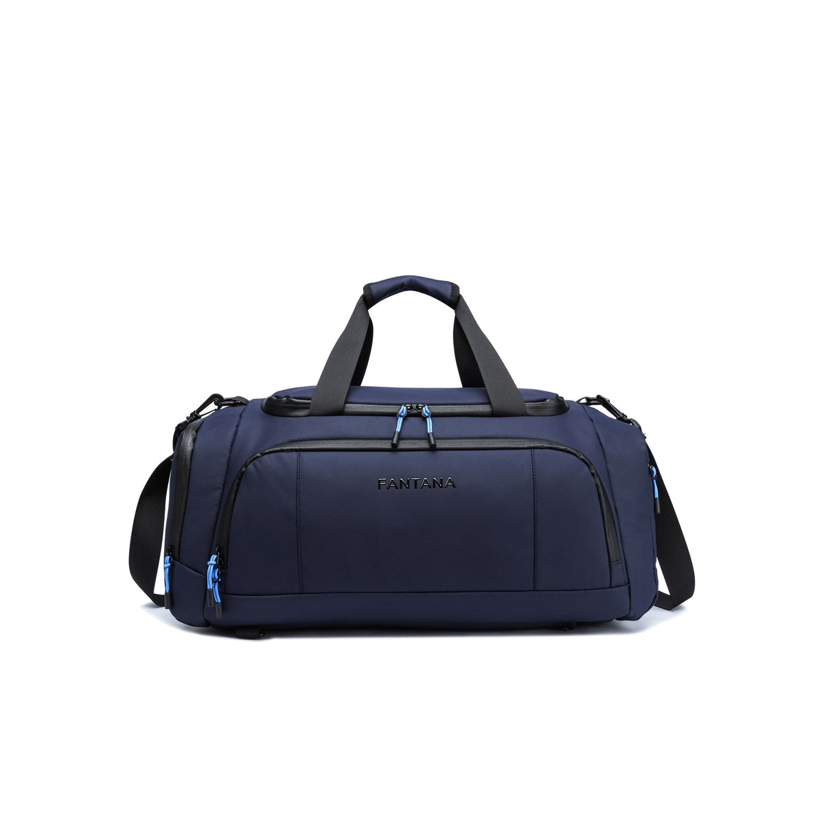 Navy — Voyager Holdall, three-quarter view