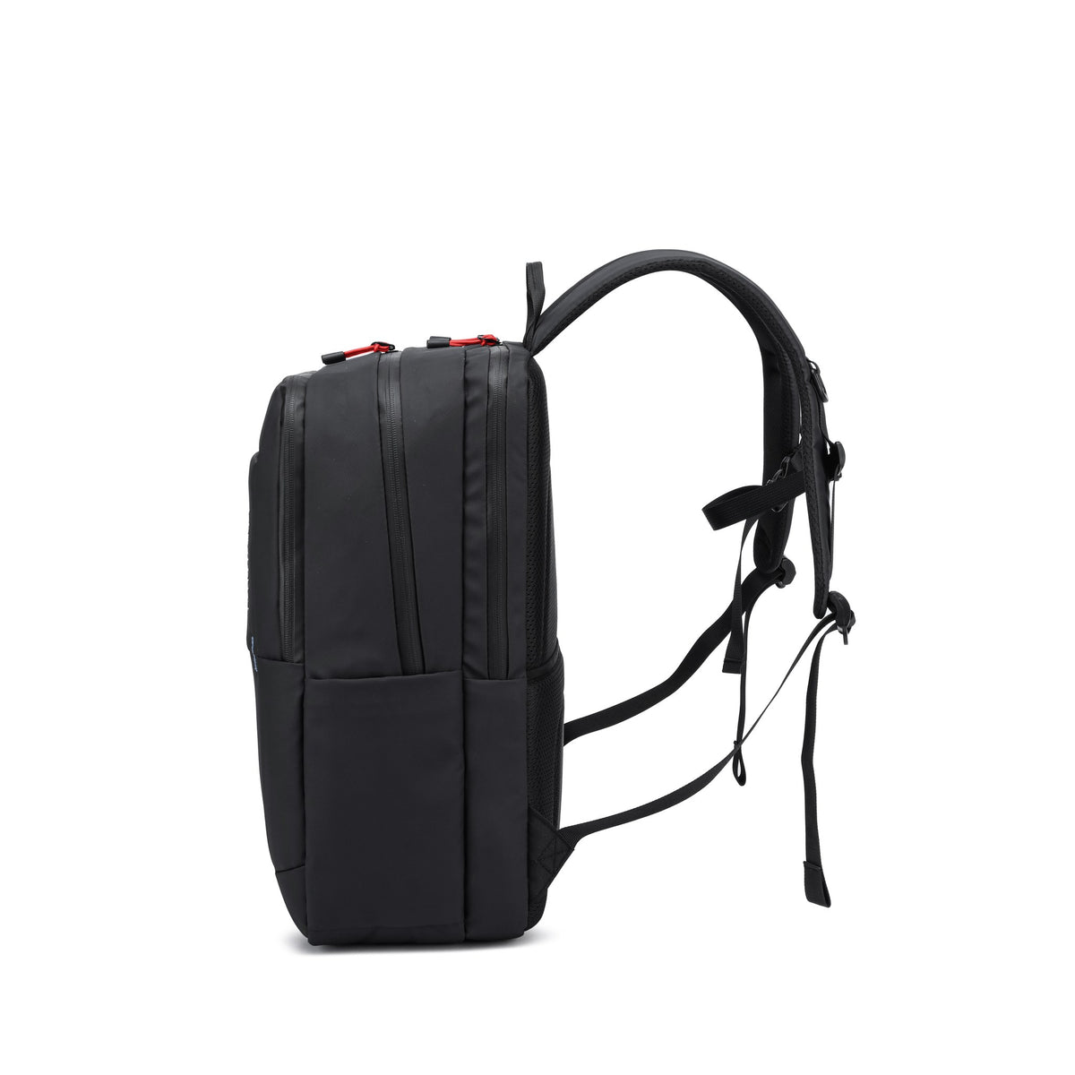Charcoal — Voyager Laptop Backpack, side