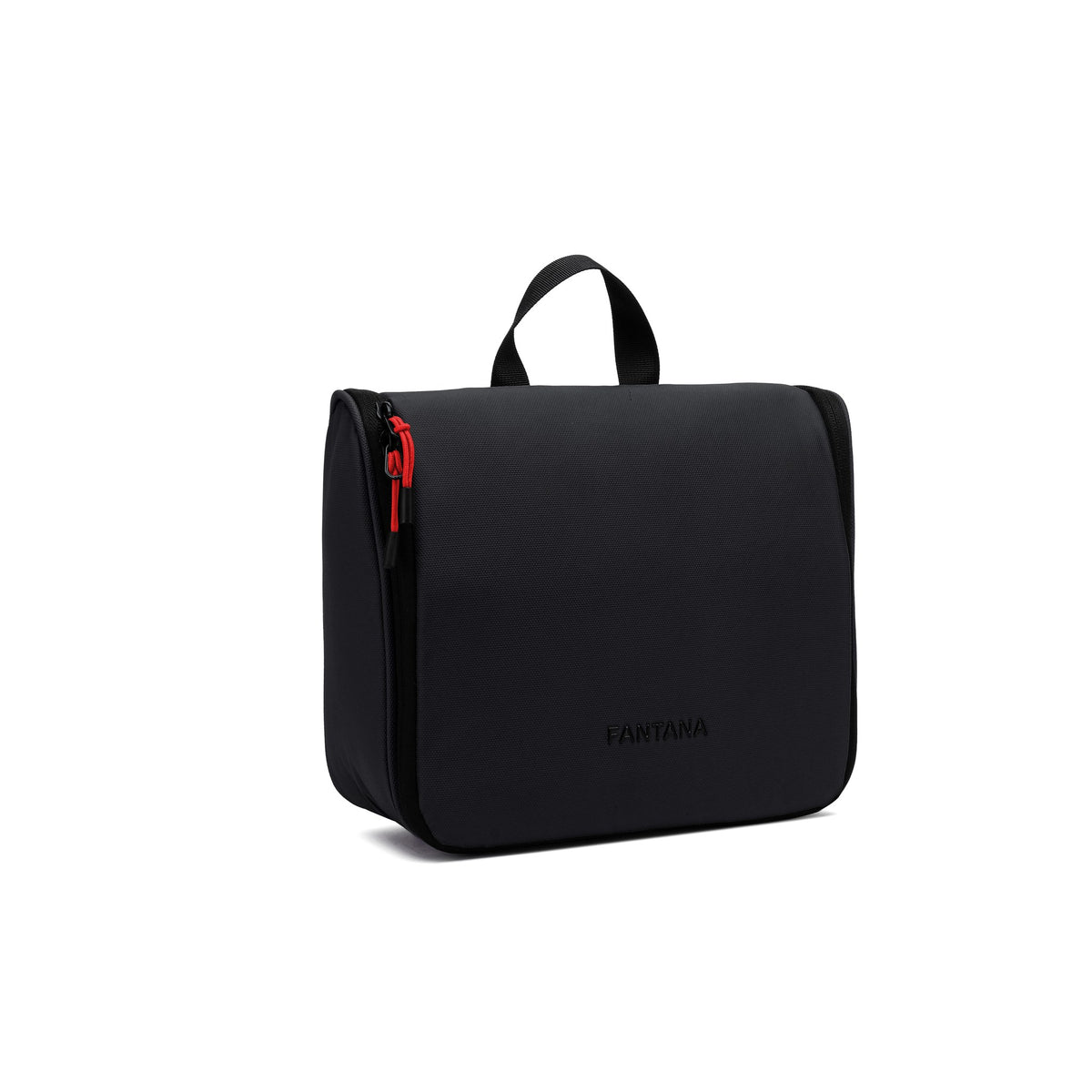 Charcoal — Voyager Toiletry Bag, three-quarter view