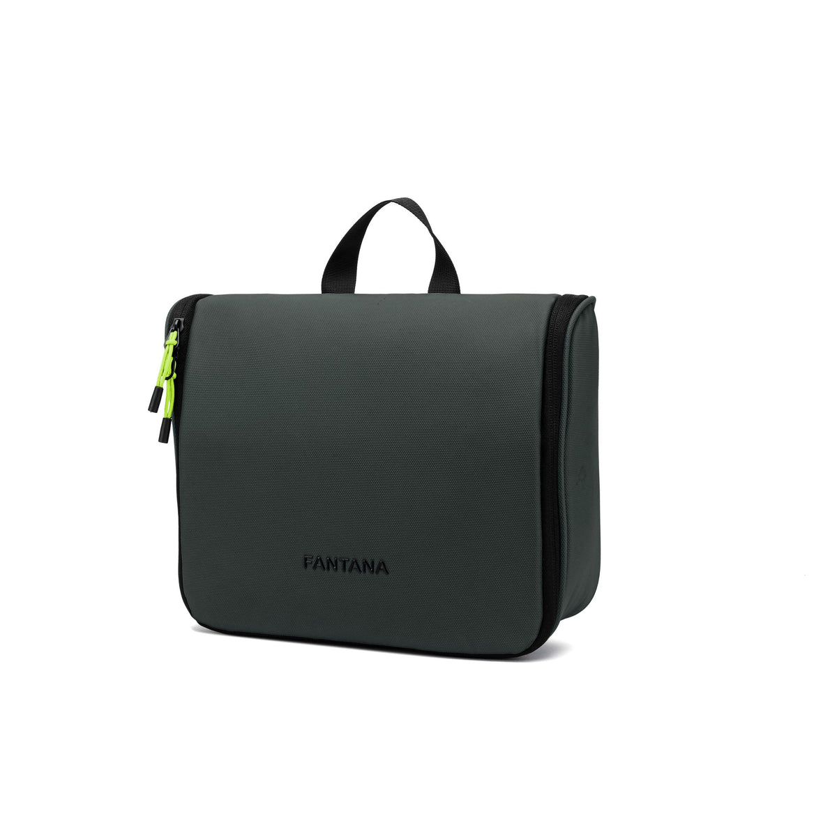 Olive — Voyager Toiletry Bag, three-quarter view