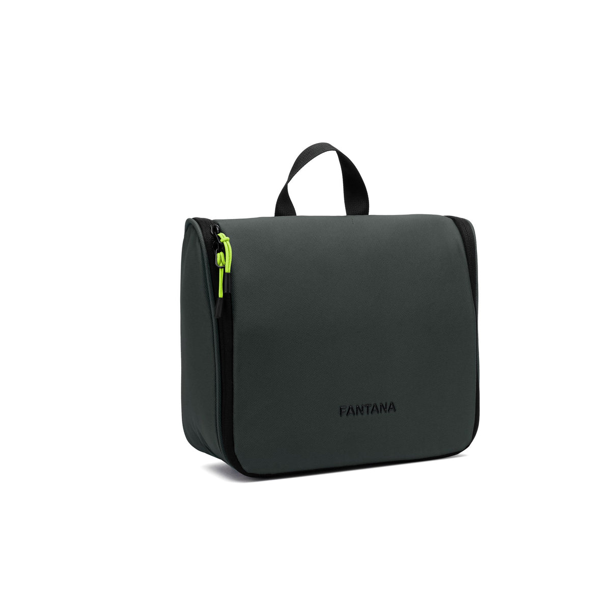 Olive — Voyager Toiletry Bag, three-quarter view