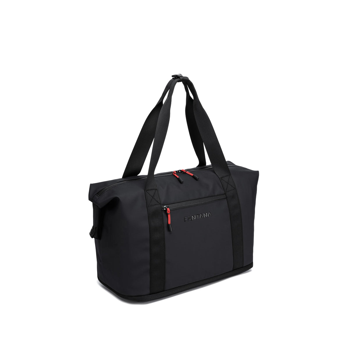 Charcoal — Voyager Shoulder Bag, three-quarter view