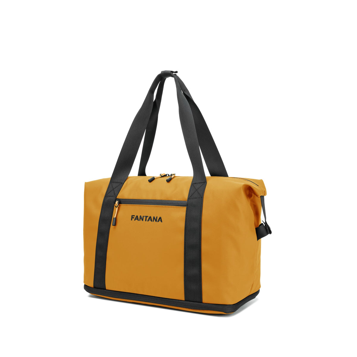 Mustard — Voyager Shoulder Bag, three-quarter view