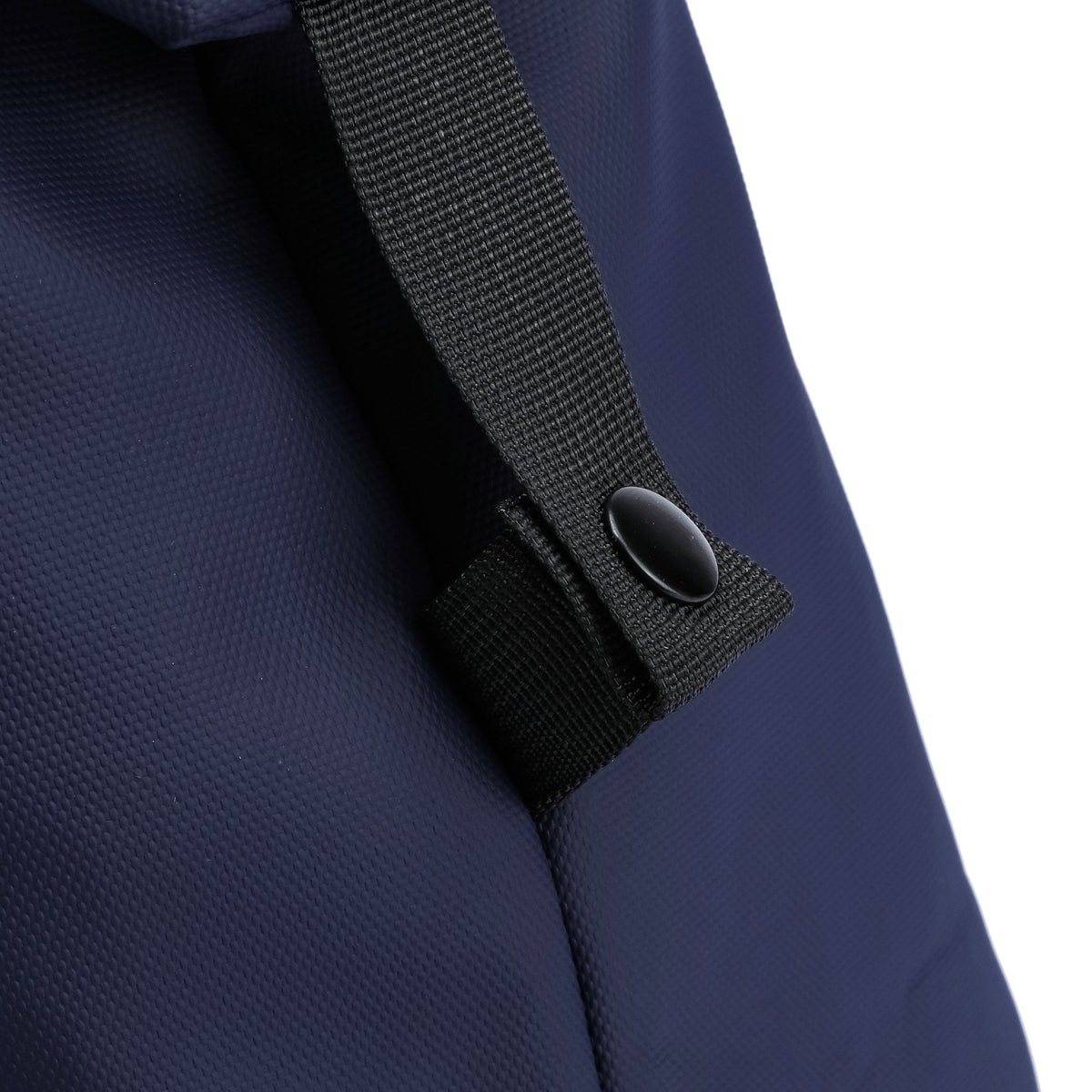 Navy — Voyager Shoulder Bag, strap fastening