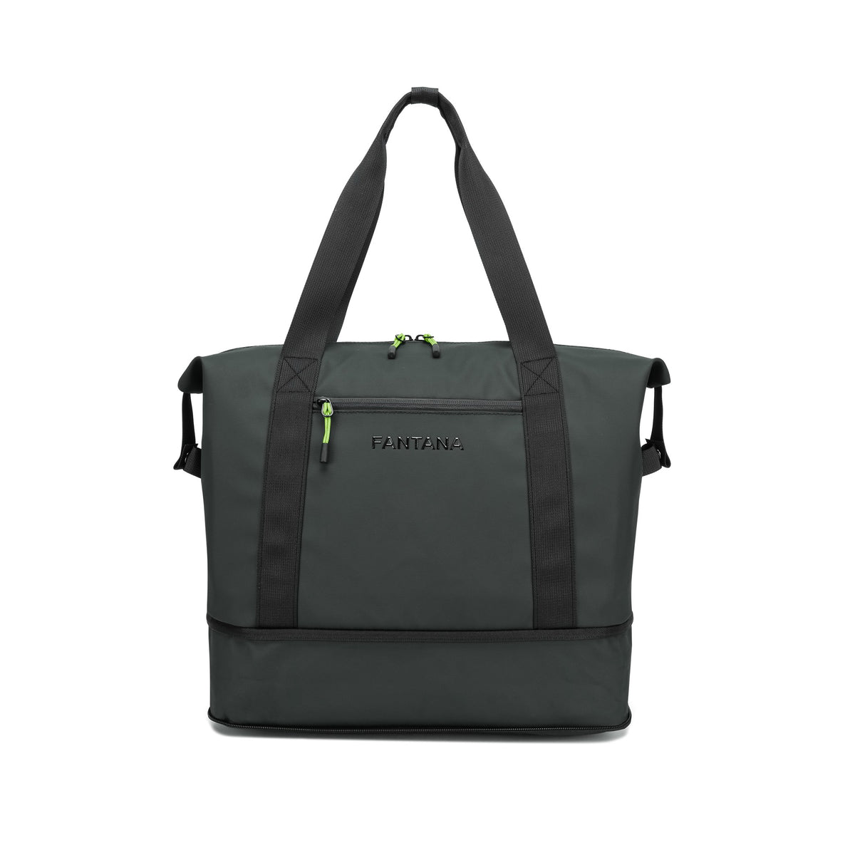 Olive — Voyager Shoulder Bag, three-quarter view