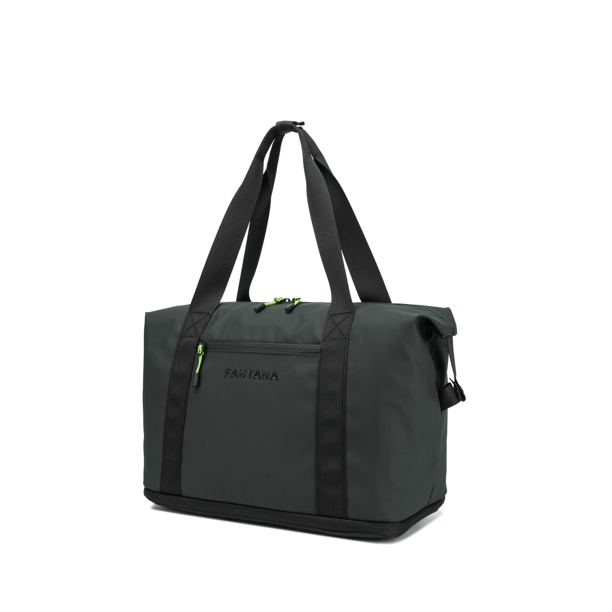 Olive — Voyager Shoulder Bag, three-quarter view