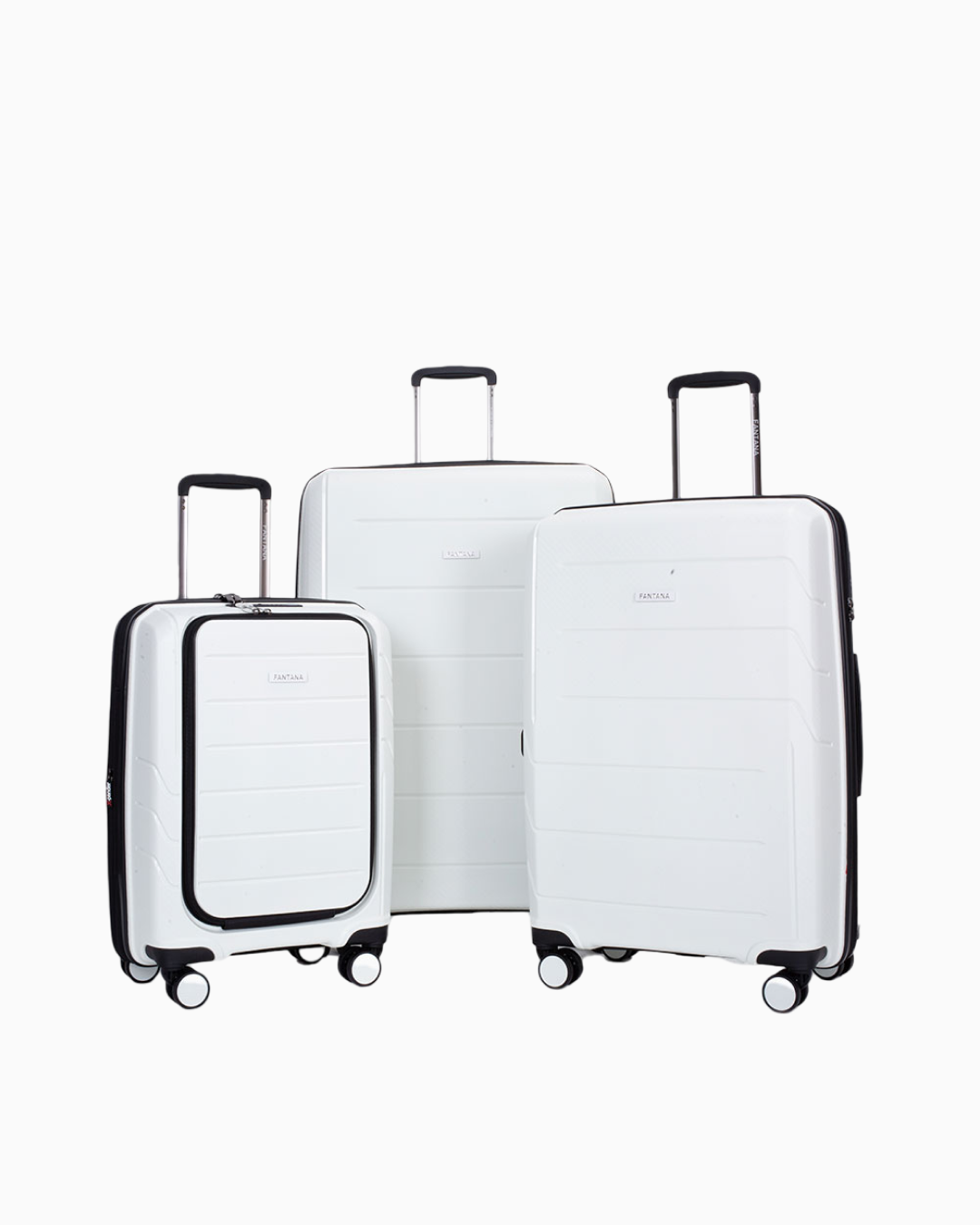 White — Matrix hard shell suitcase, 69.5cm medium
